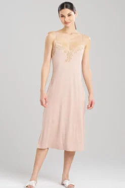 Feathers Essentials Lenzing™ Ecovero™ Viscose Lace Slip Dress