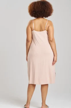 Feathers Essentials Lenzing™ Ecovero™ Viscose Lace Slip Dress