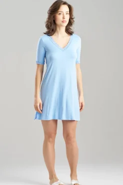 Feathers Essentials Lenzing™ Ecovero™ Viscose Lace Sleepshirt