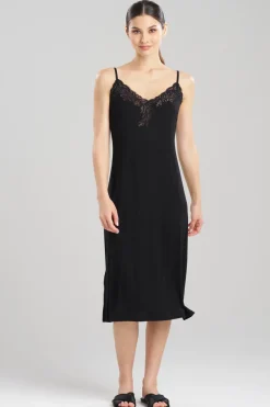 Feathers Essentials Lenzing™ Ecovero™ Viscose Lace Slip Dress