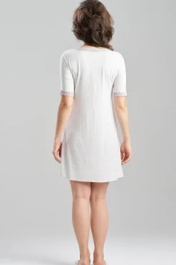 Feathers Essentials Lenzing™ Ecovero™ Viscose Lace Sleepshirt