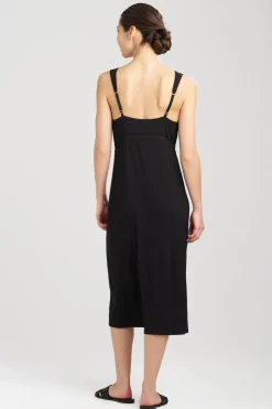 Feathers Essentials Lenzing™ Ecovero™ Viscose Lace Applique Slip Dress
