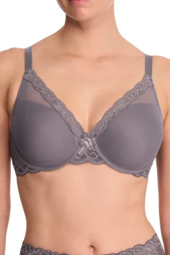 Feathers Full Figure Contour Underwire Bra