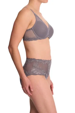 Feathers Full Figure Contour Underwire Bra