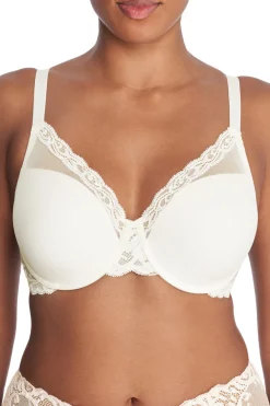 Feathers Full Figure Contour Underwire Bra