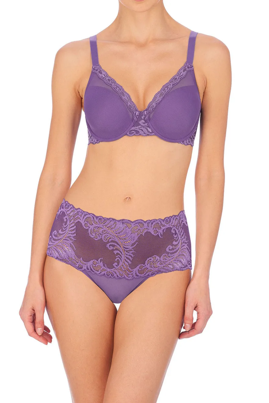 Feathers Full Figure Contour Underwire Bra