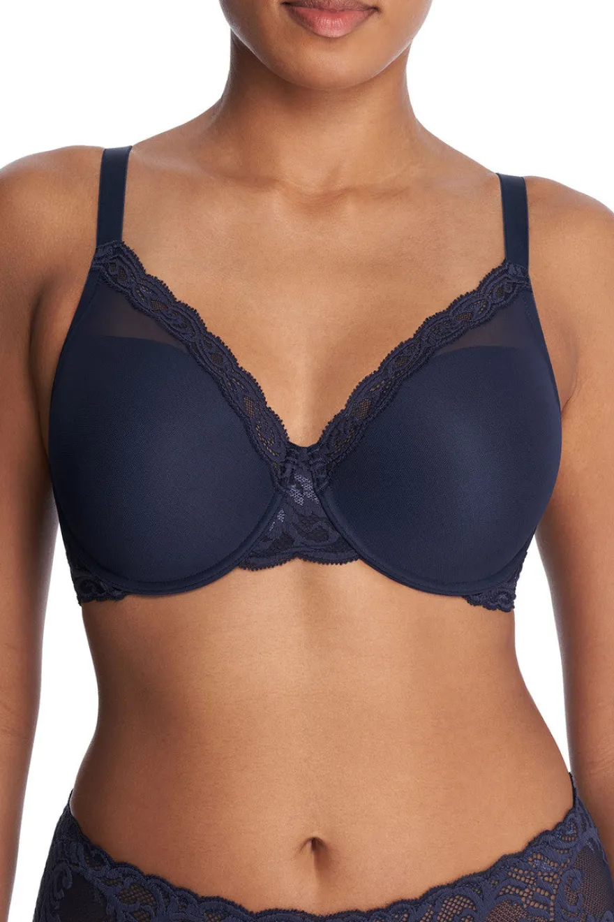 Feathers Full Figure Contour Underwire Bra