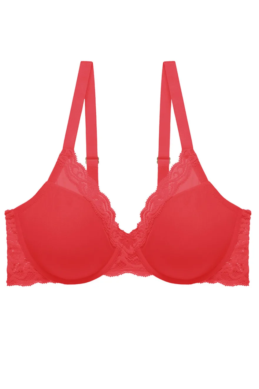 Feathers Full Figure Contour Underwire Bra