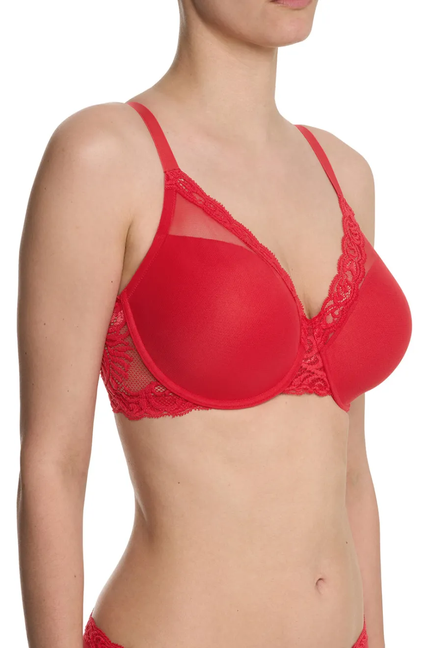 Feathers Full Figure Contour Underwire Bra