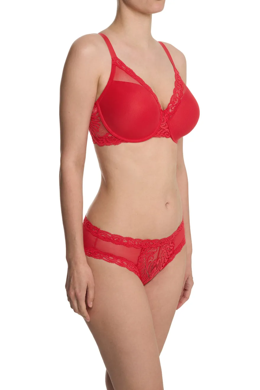 Feathers Full Figure Contour Underwire Bra