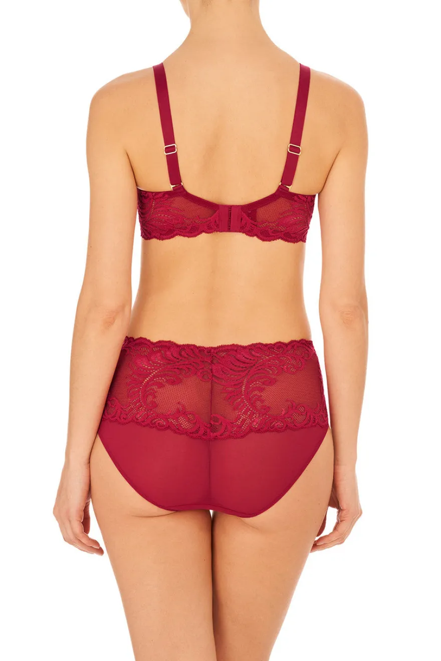 Feathers Full Figure Contour Underwire Bra