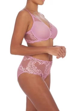 Feathers Full Figure Contour Underwire Bra