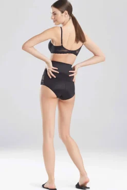 Feathers High-Waisted Control Top Brief