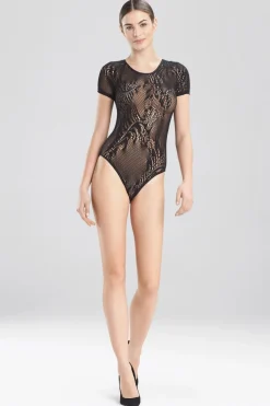 Feathers Short Sleeve Bodysuit