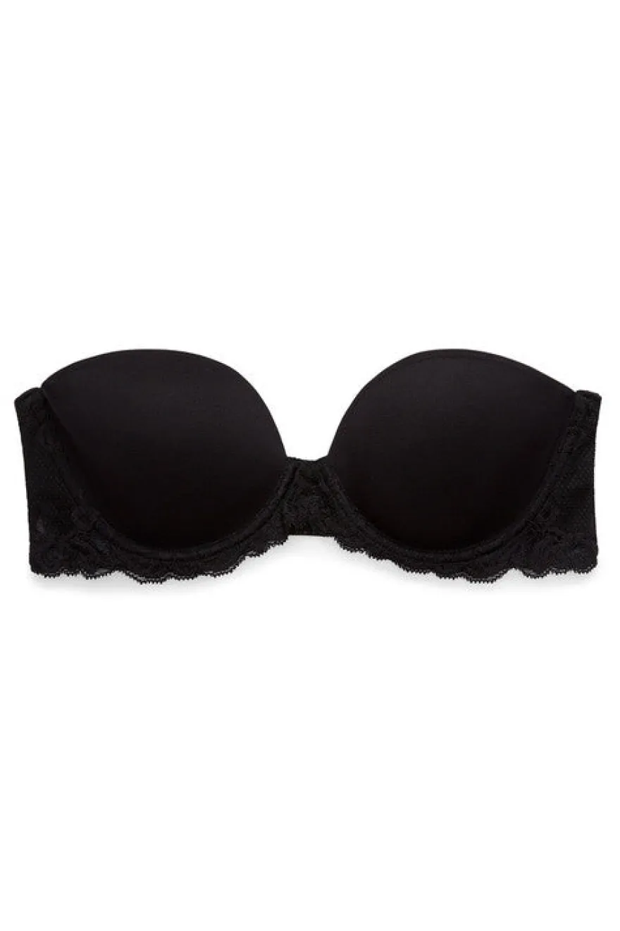 Feathers Strapless Bra