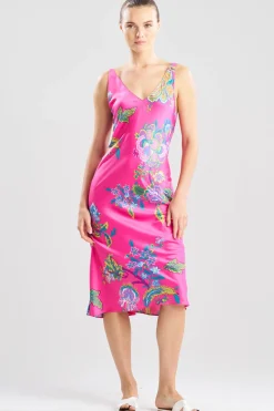Festival Satin Slip Dress