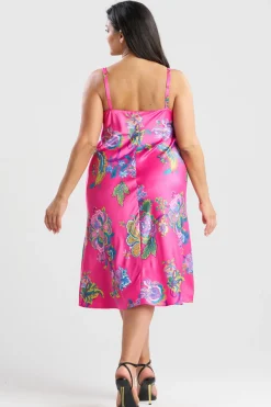 Festival Satin Slip Dress