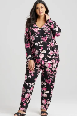 Fleur Dragon Cozy Knit Long Sleeve PJ