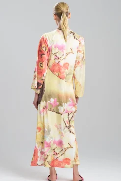 Floral Garden Zip Caftan