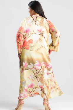 Floral Garden Zip Caftan
