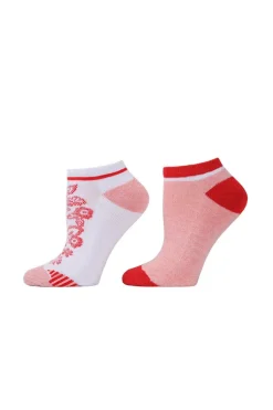 Floral Mix Socks - 2 Pair Pack