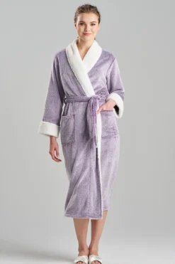 Frosted Cashmere Fleece Robe