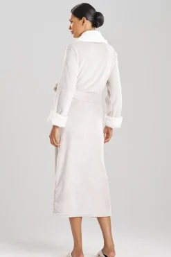 Frosted Faux Fur Robe