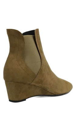 Gaisha-Su Suede Wedge Bootie