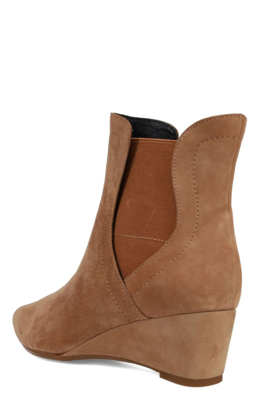 Gaisha-Su Suede Wedge Bootie