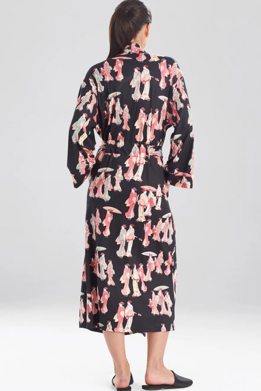 Geisha Cozy Knit Robe