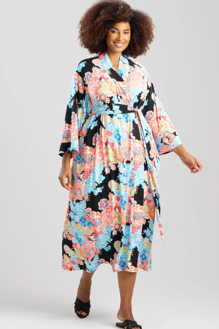 Geisha Garden Knit Robe
