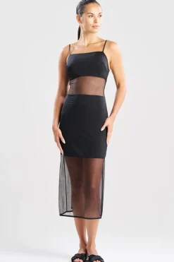 Gisele Mesh Slip Dress