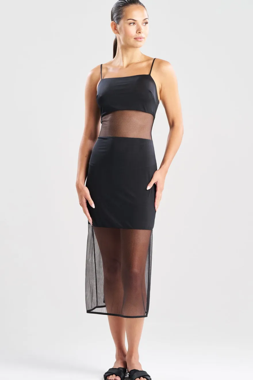 Gisele Mesh Slip Dress