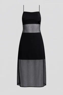 Gisele Mesh Slip Dress