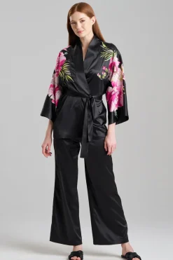 Glamour Floral Applique Wrap