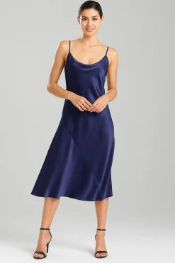 Glamour Scoop Neck Slip Dress