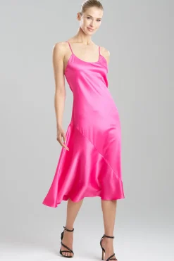 Glamour Scoop Neck Slip Dress