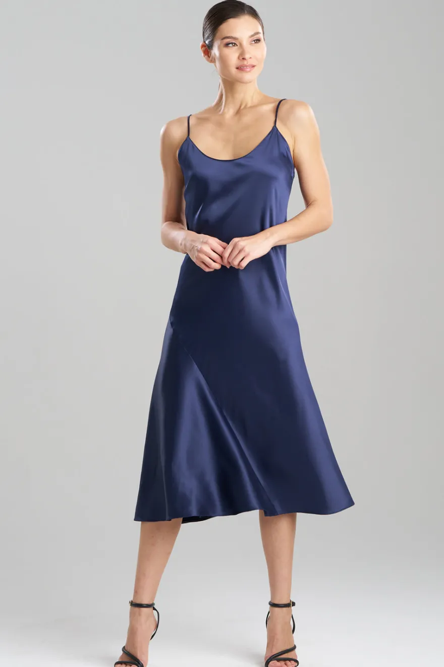 Glamour Scoop Neck Slip Dress