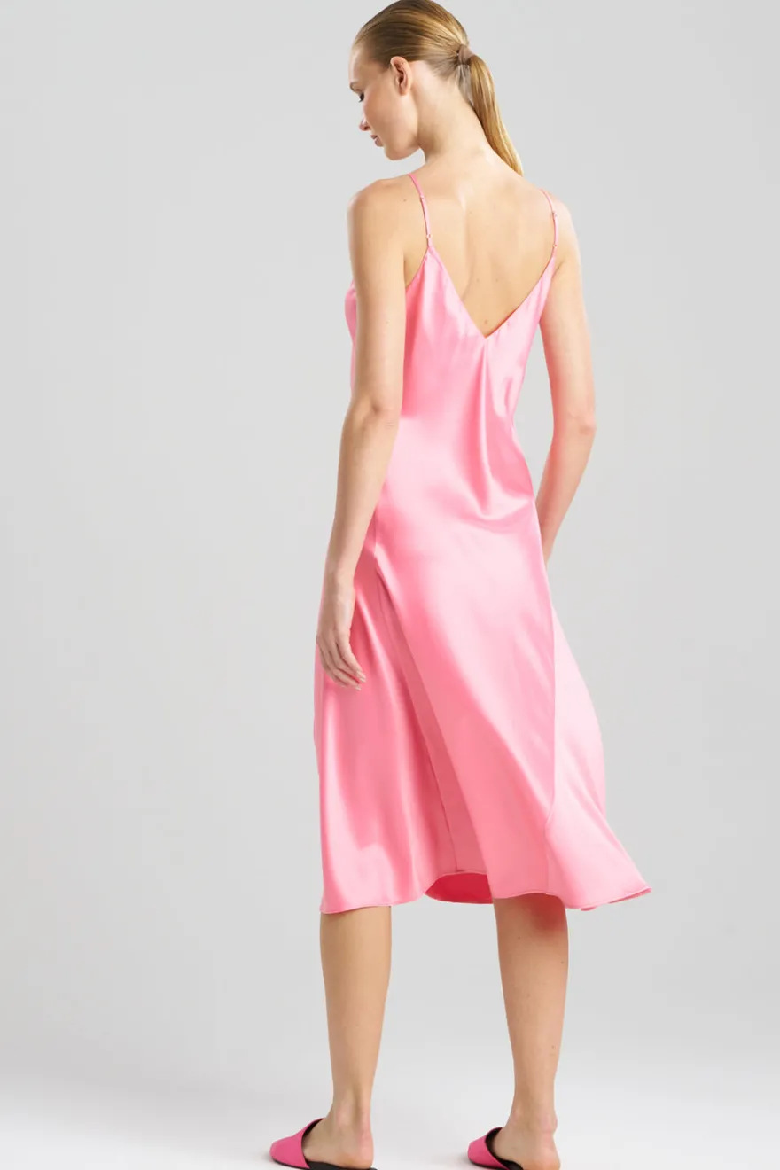 Glamour V-Neck Slip Dress