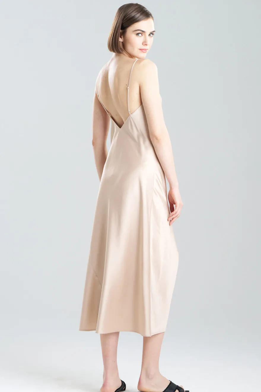 Glamour V-Neck Slip Dress