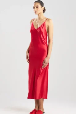 Glamour V-Neck Slip Dress