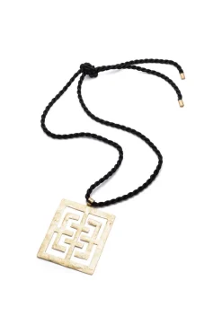 Gold Plated Brass Necklace