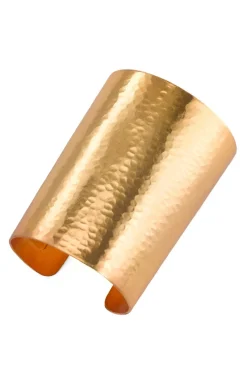 Hammered Gold Cuff