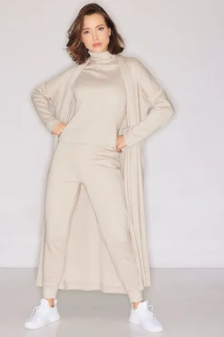 Himalaya Sweater Knit Mock Neck Top