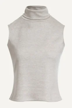 Himalaya Sweater Knit Mock Neck Top