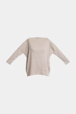 Himalaya Sweater Knit Wedge Top