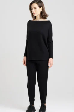 Himalaya Sweater Knit Wedge Top