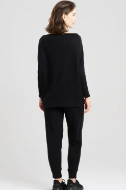 Himalaya Sweater Knit Wedge Top