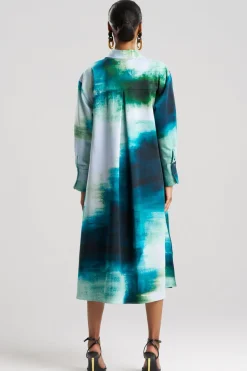 Hisui Cotton Chino Oversized Shirtdress