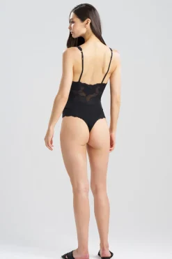 Imagine Jersey Lace Bodysuit